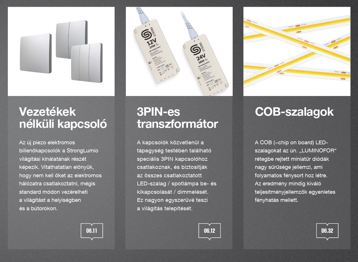 LED világítás katalógus